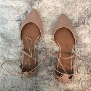 Halogen Flat Tie Up Shoes